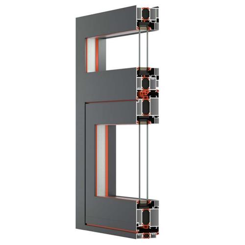 GPK72D系列隔热平开门（外开门）